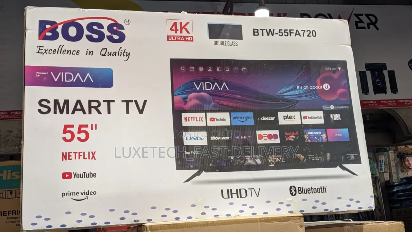 Boss 55 Inches Smart Uhd TV