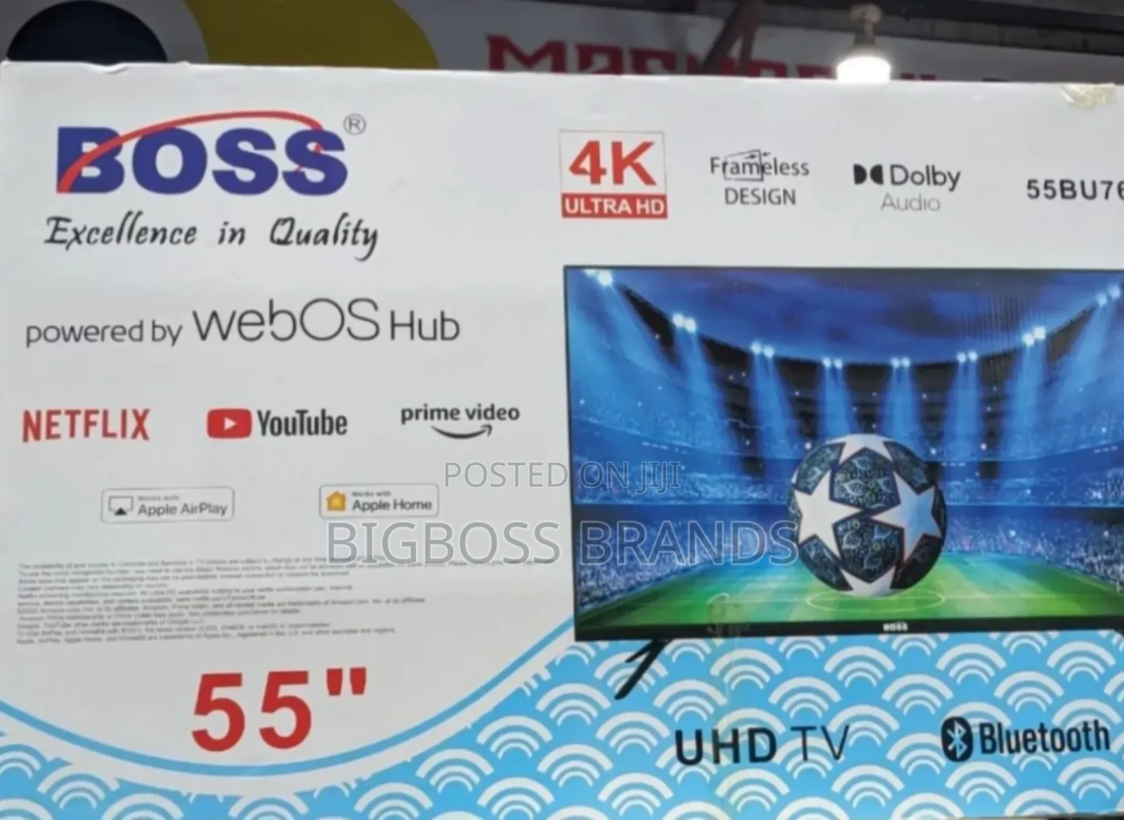 Boss Smart Frameless 55 Inches