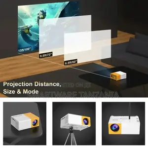 Home Theater Mini Projector, For Camping Travel Movies Games