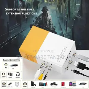 Mini Projector Compatible With Android/Ios/Windows/Tv/Usb