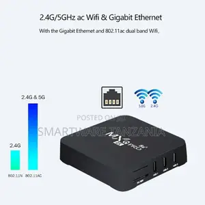 MXQ Pro Ultra HD 64bit Wifi Android 4 Core Smart TV Box