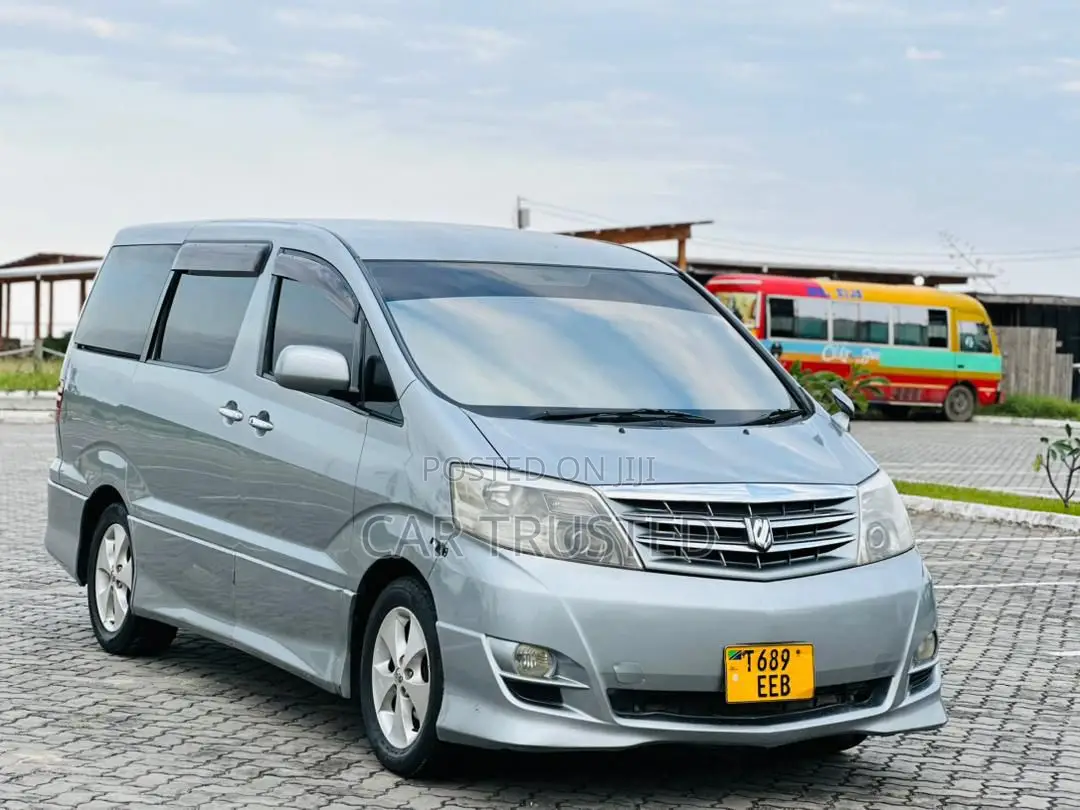 Toyota Alphard 2007 Silver