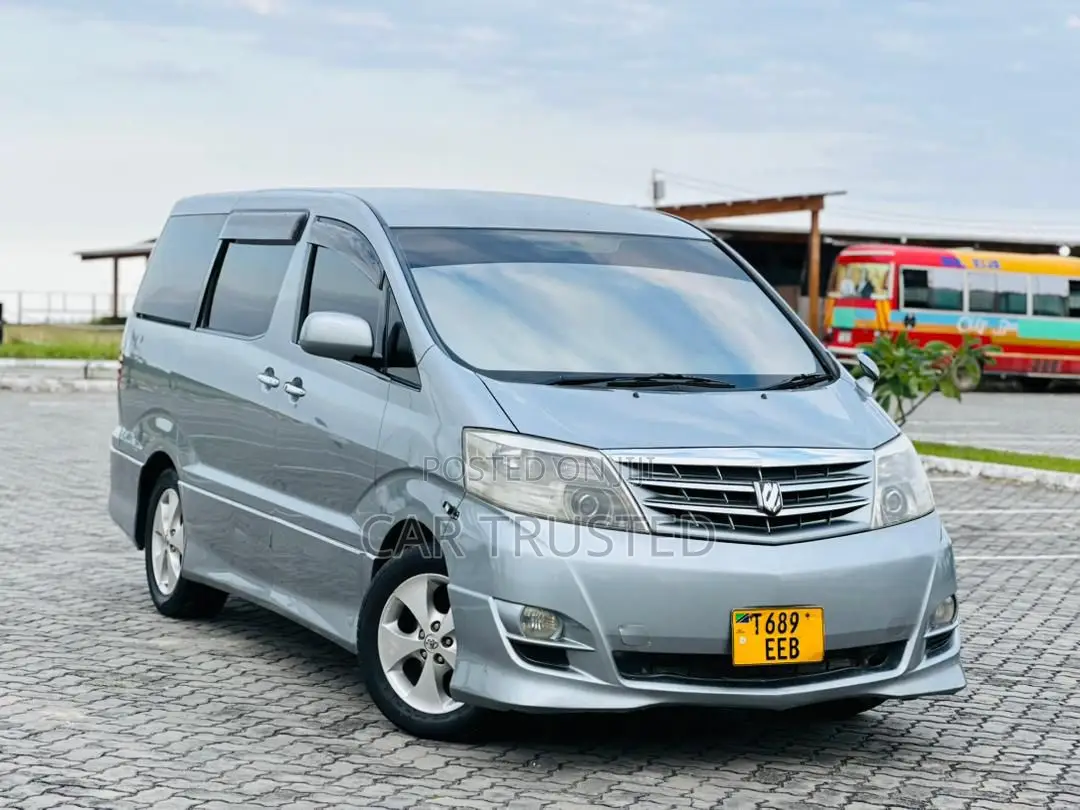 Toyota Alphard 2007 Silver