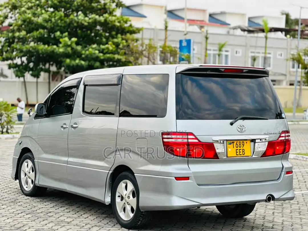 Toyota Alphard 2007 Silver