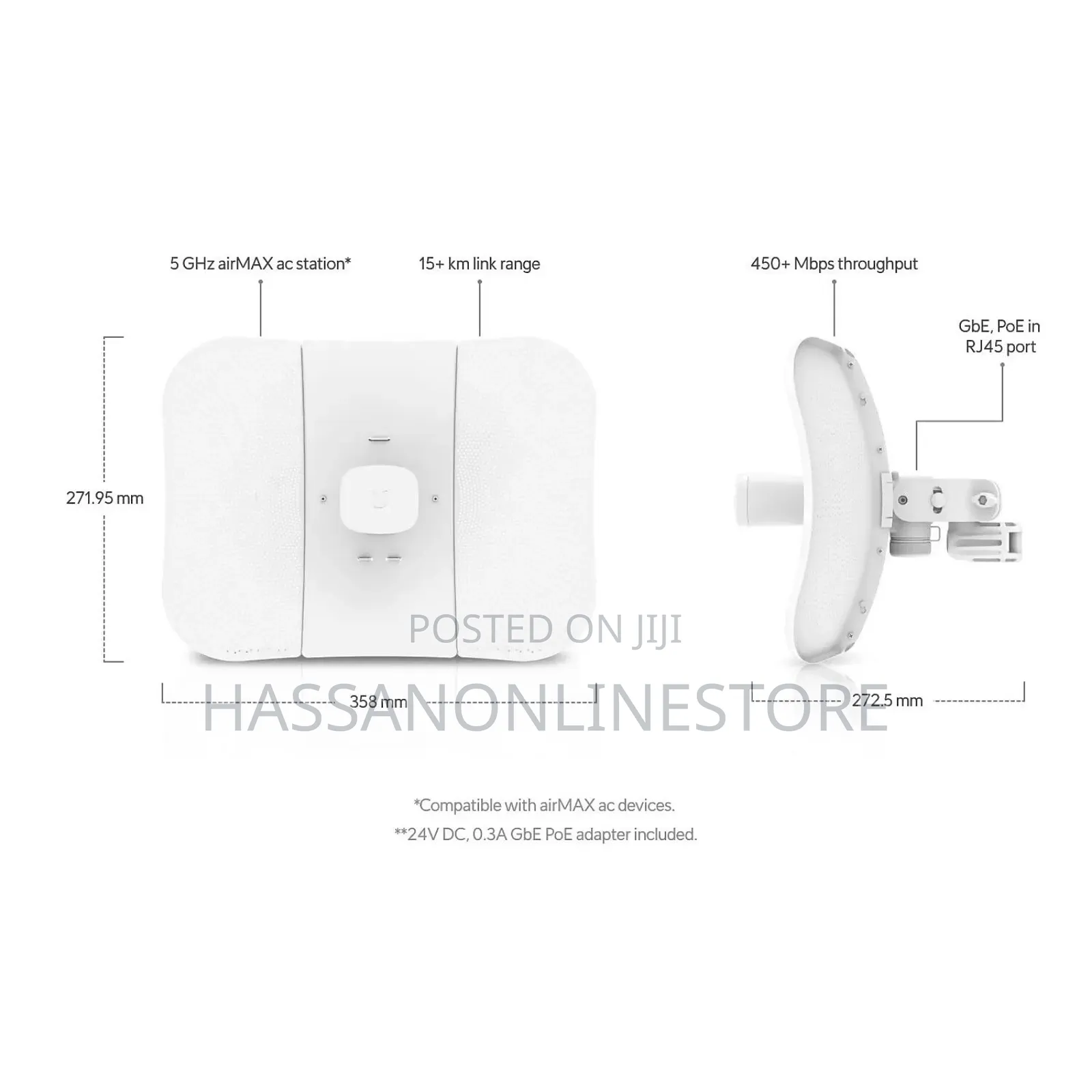 Ubiquiti Lbe-5ac-Gen2-Us Litebeam