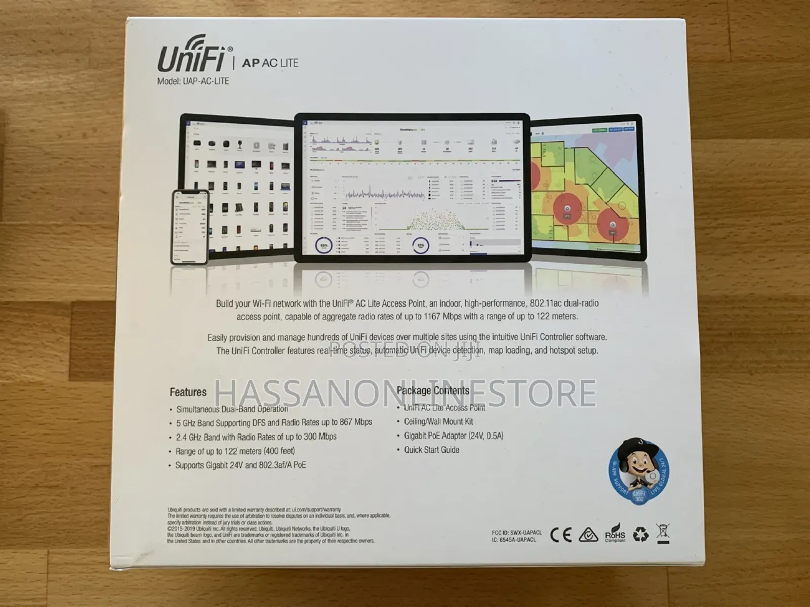Ubiquiti Uap-Ac-Lite Unifi Ap AC Lite