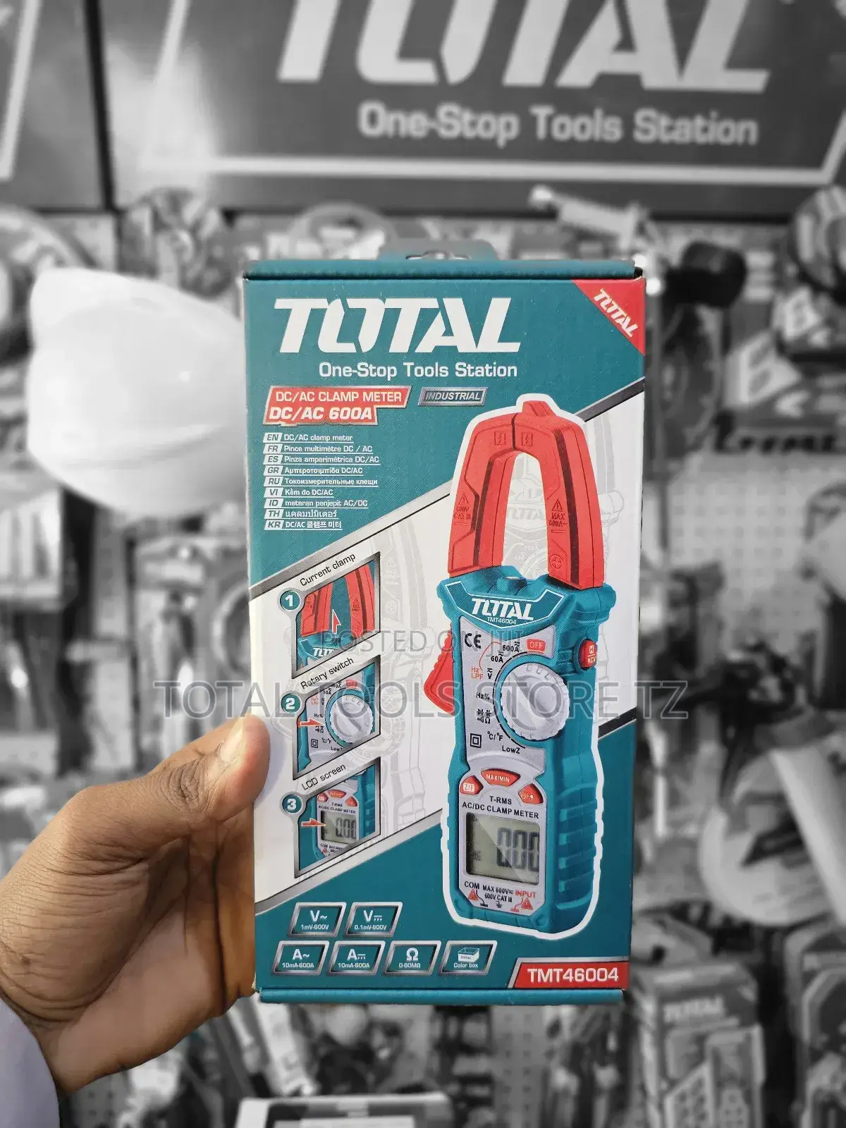 Total Ac/Dc Clamp Metre 600v