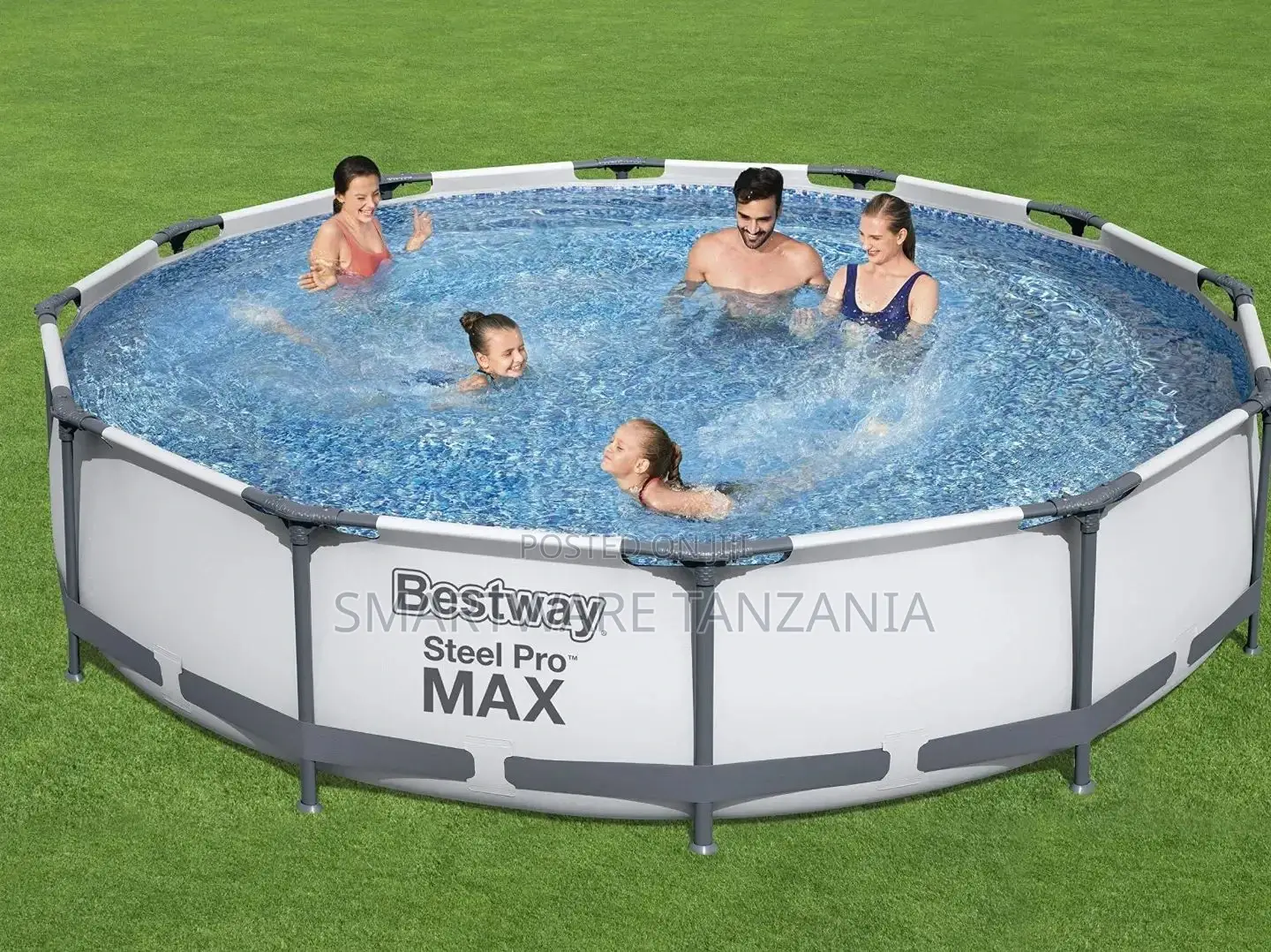 Bestway In Prism Frame Round Above Ground Swimming Pool