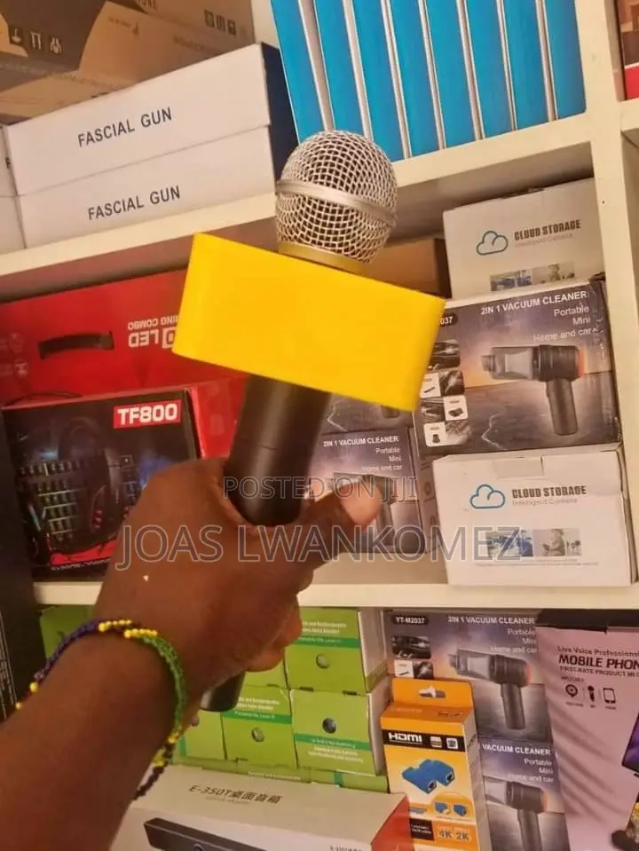 Microphone With Logobox