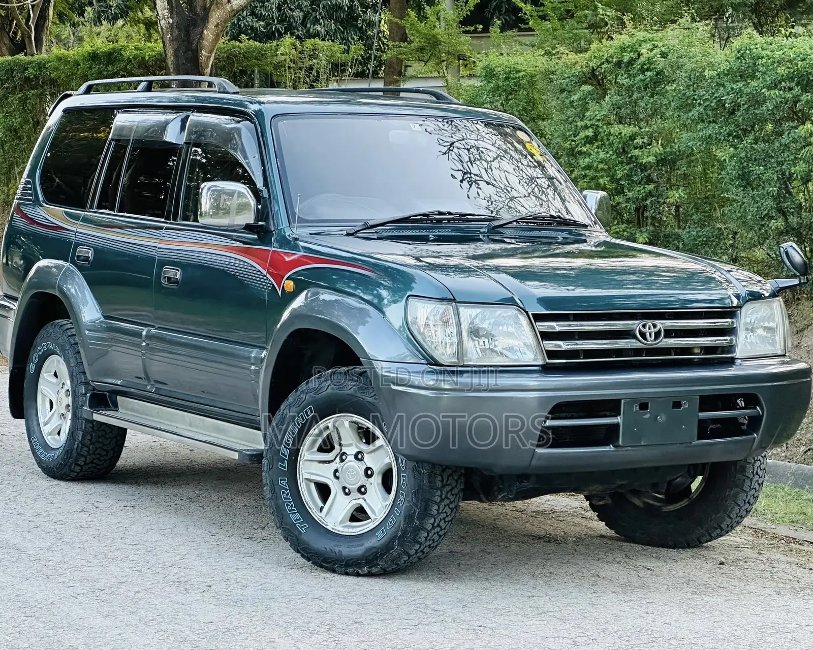 Toyota Land Cruiser Prado 3.0 TD 1996 Green