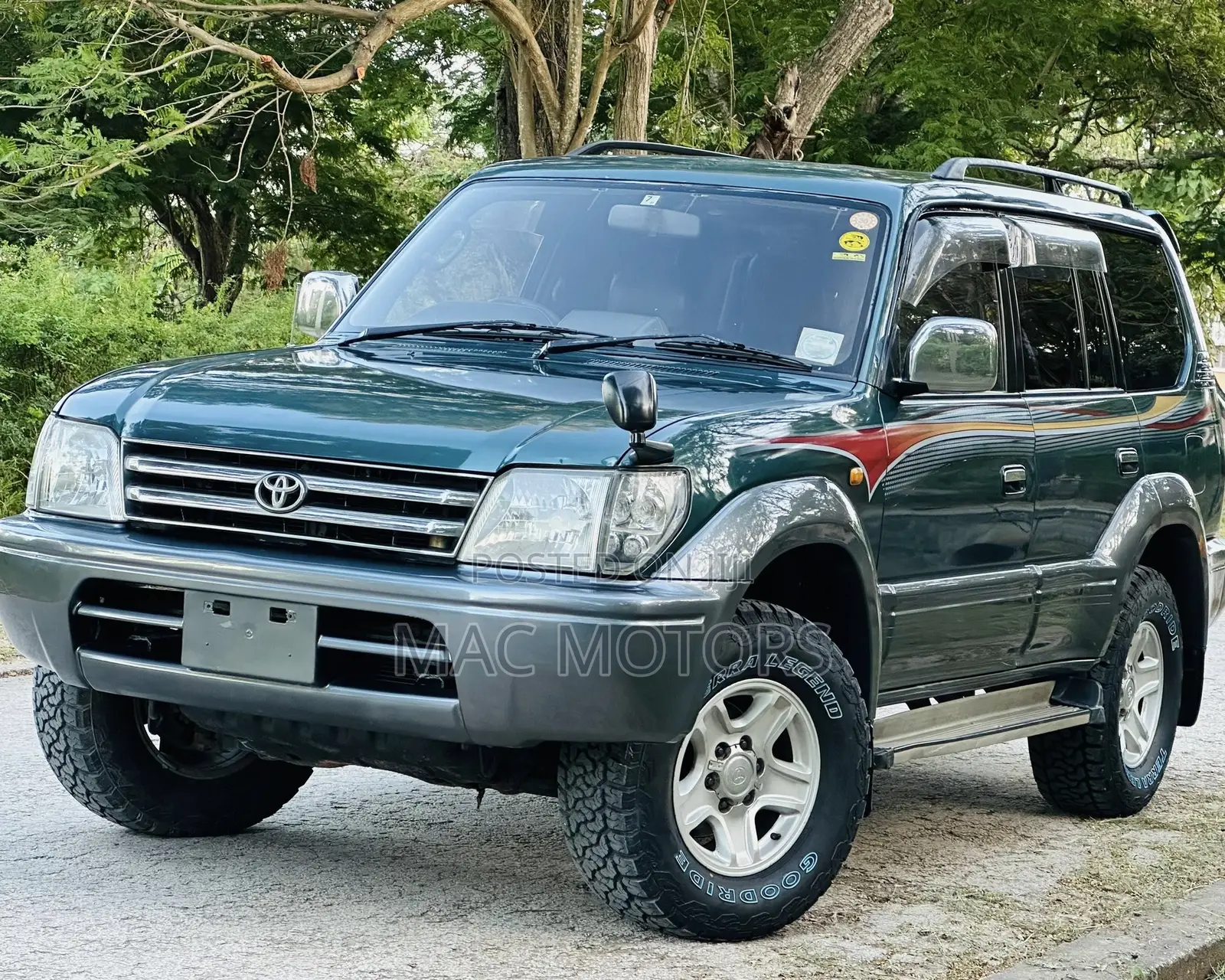 Toyota Land Cruiser Prado 3.0 TD 1996 Green