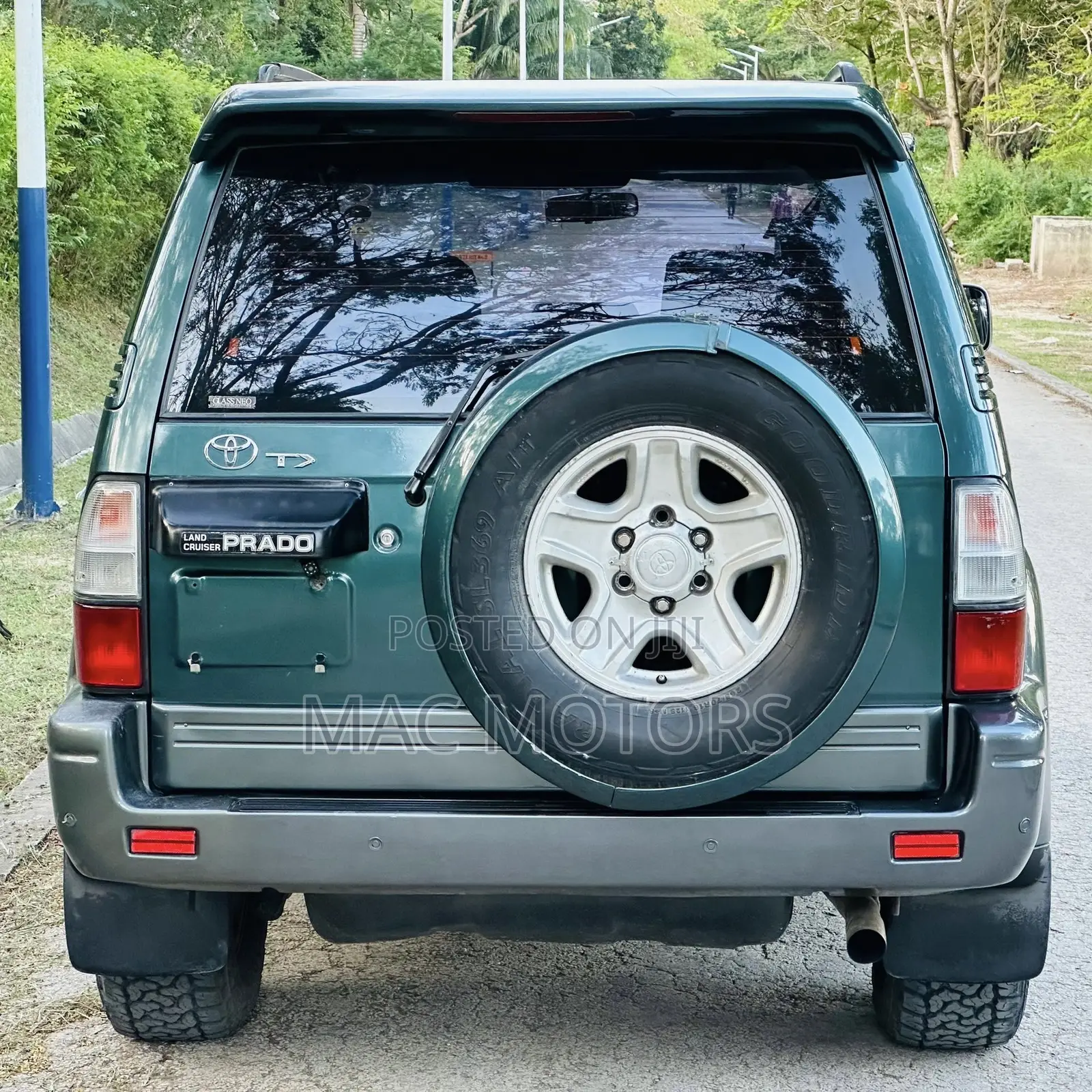 Toyota Land Cruiser Prado 3.0 TD 1996 Green
