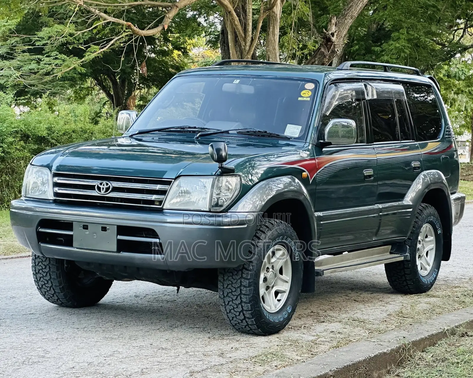 Toyota Land Cruiser Prado 3.0 TD 1996 Green