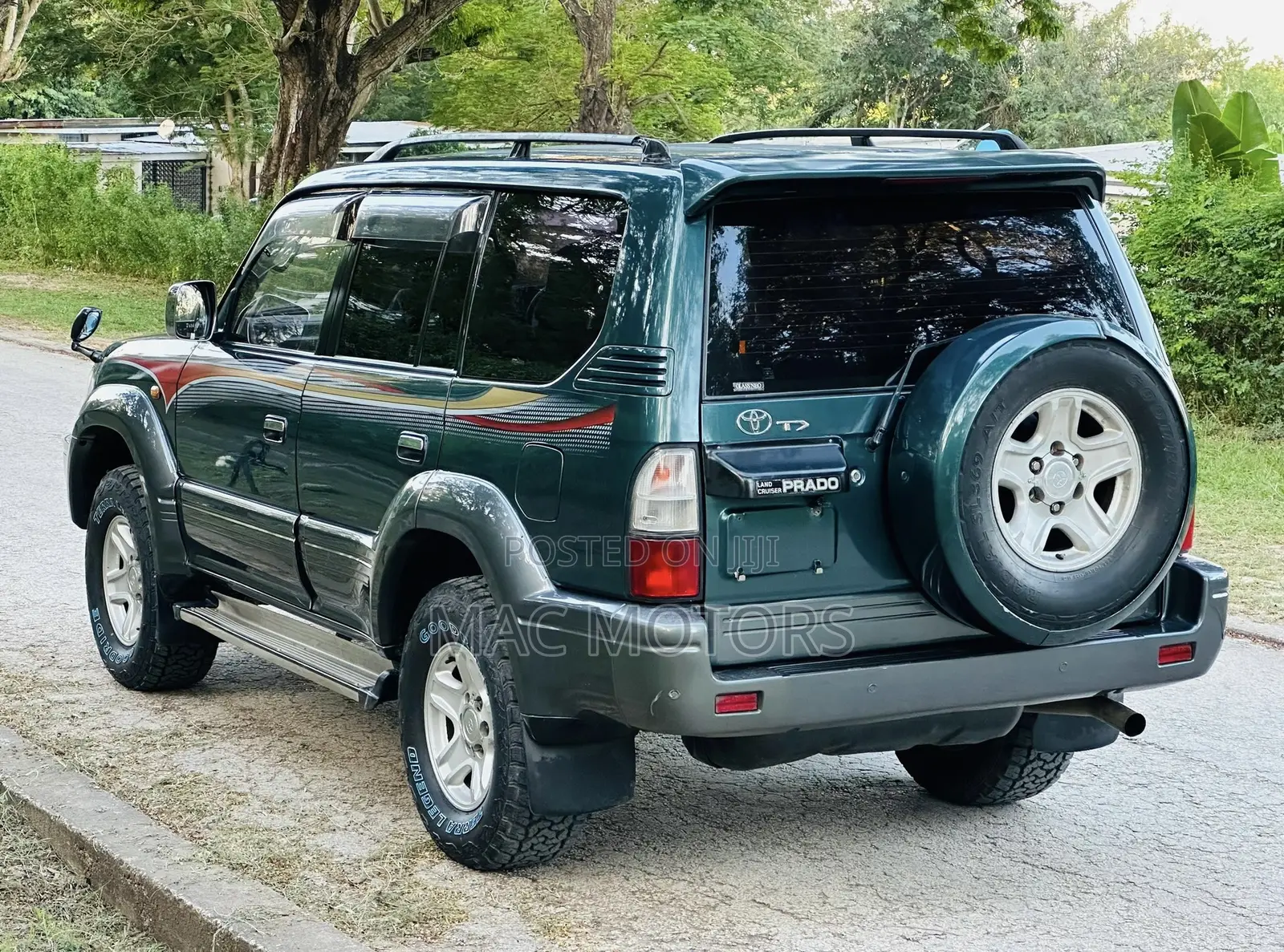 Toyota Land Cruiser Prado 3.0 TD 1996 Green