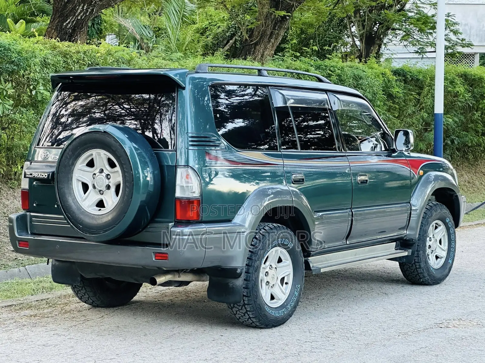 Toyota Land Cruiser Prado 3.0 TD 1996 Green