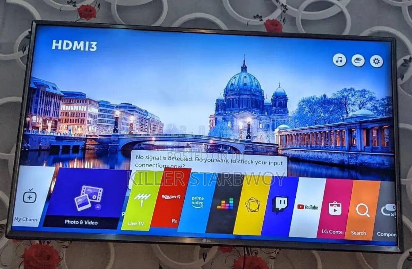 Tv Used Inchi 43 Smart LG