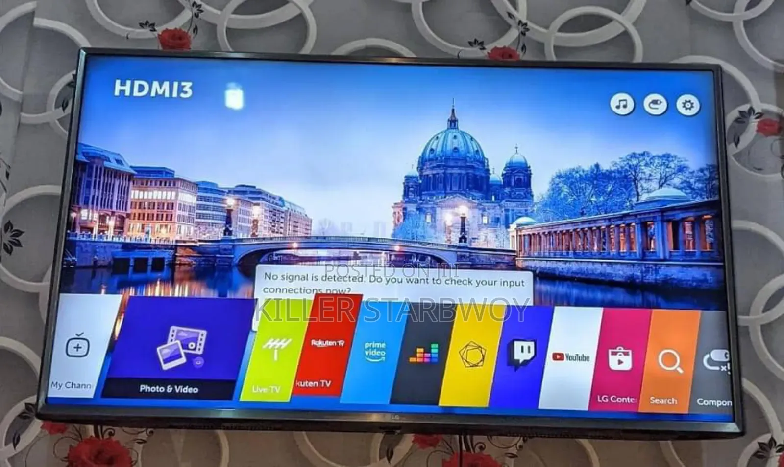 Tv Used Inchi 43 Smart LG