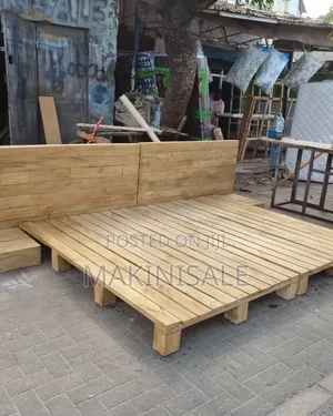 Kitanda Cha Pallet Bed Simple
