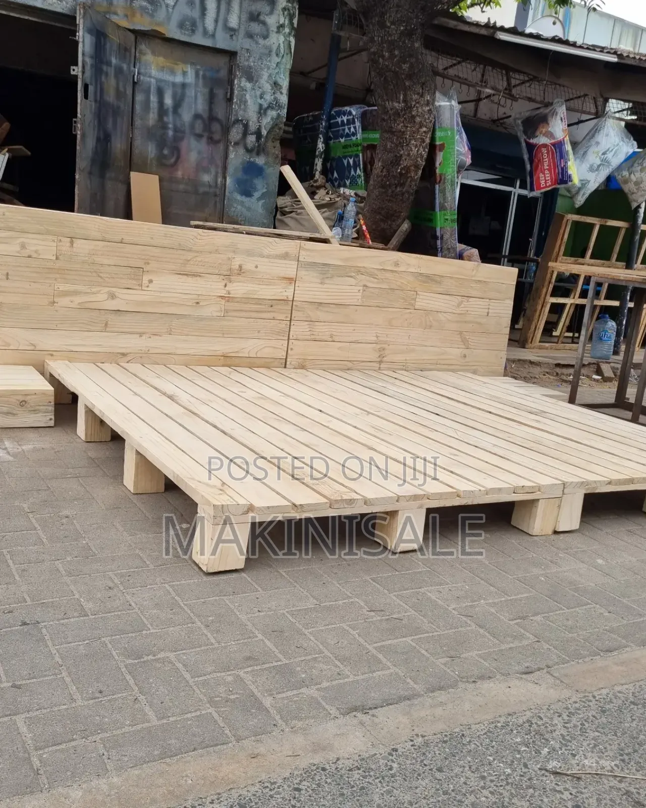 Kitanda Cha Pallet Bed Simple
