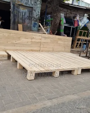 Kitanda Cha Pallet Bed Simple