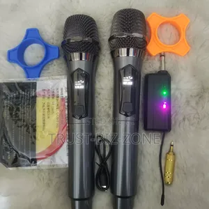 Double Wireless Rechargeble Microphone