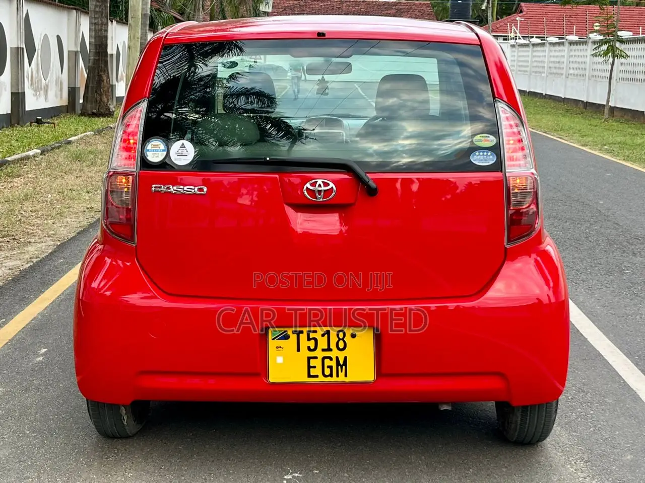 Toyota Passo 1.0 AWD 2008 Red