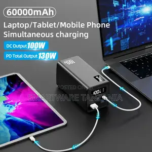 65W USB C Charger Fast Charging Station Laptop Power Adapter