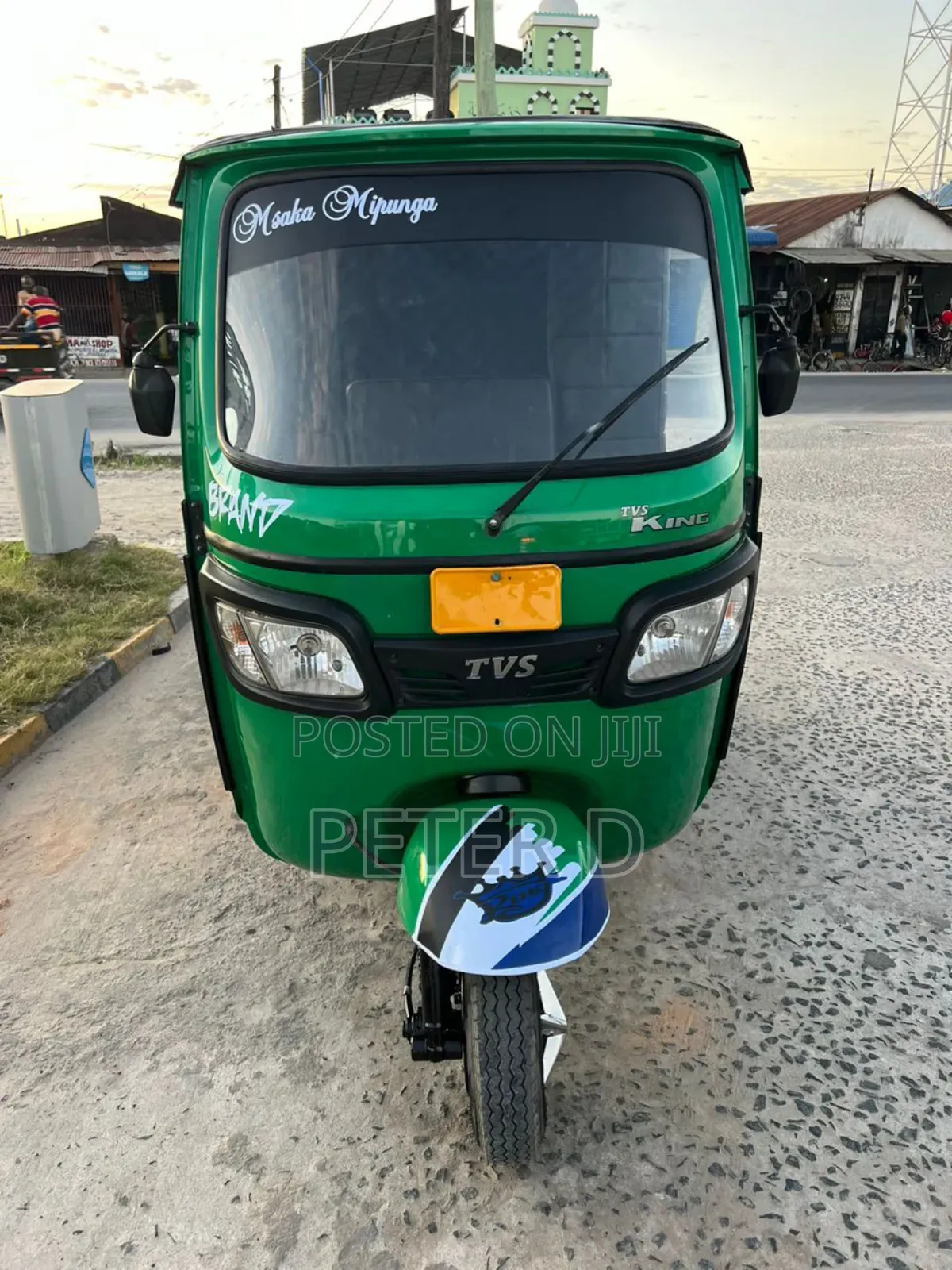 TVS King Deluxe Plus iTouch Start 2024 Green