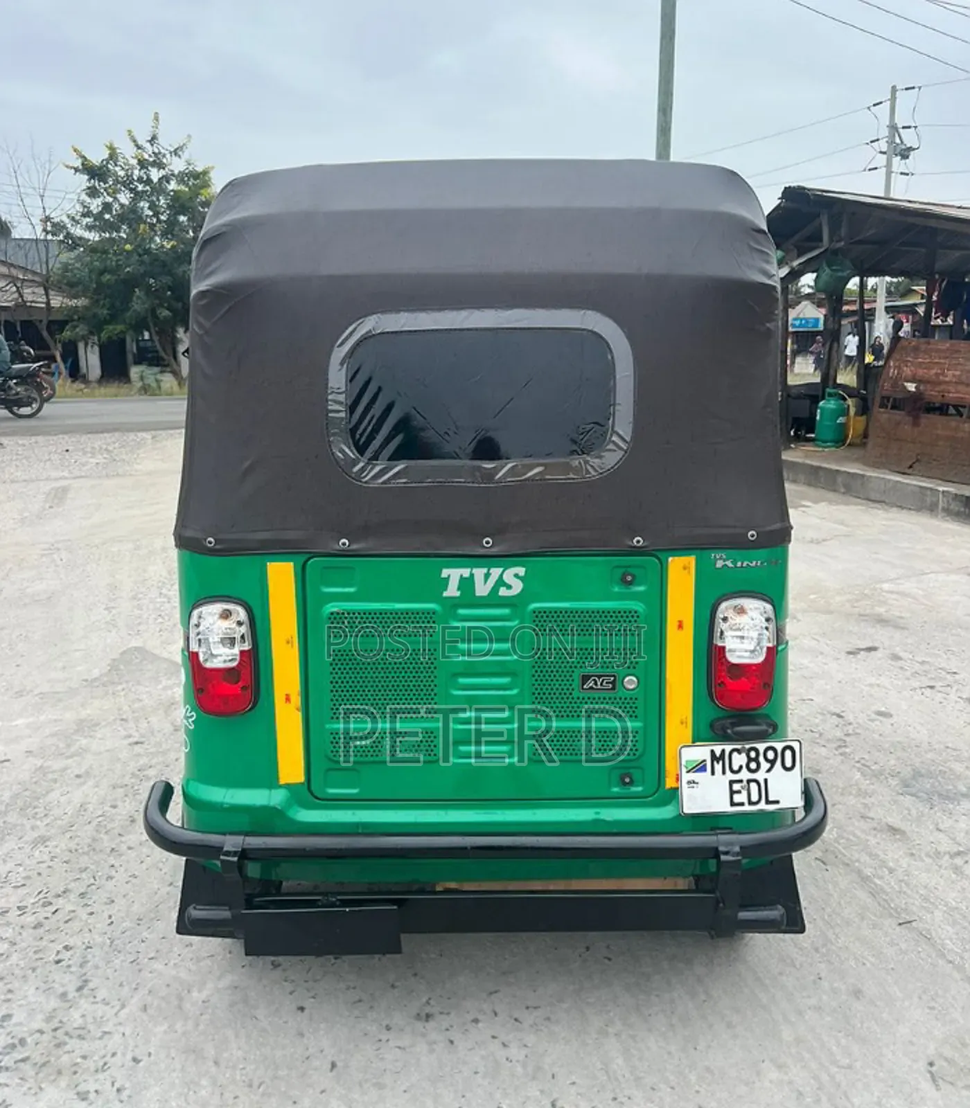 TVS King Deluxe Plus iTouch Start 2024 Green