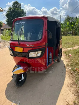 TVS King Deluxe Plus iTouch Start 2023 Red