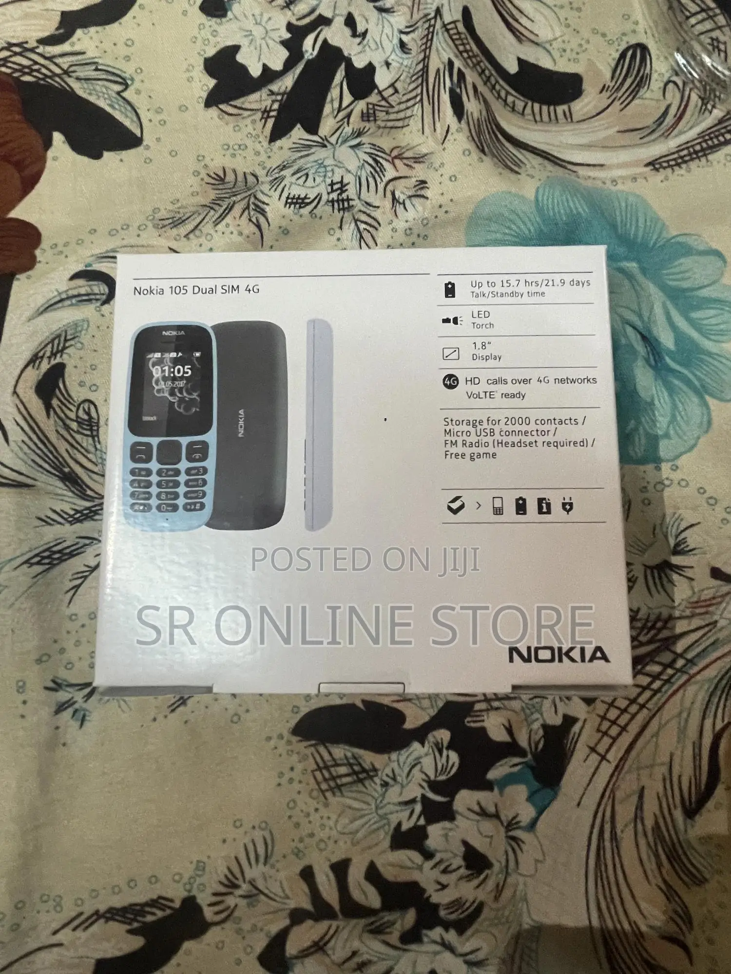 New Nokia 105 Black