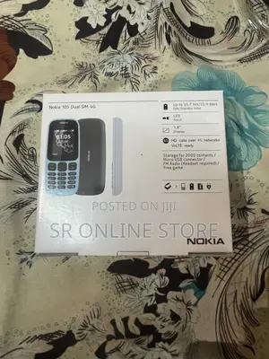 New Nokia 105 Black