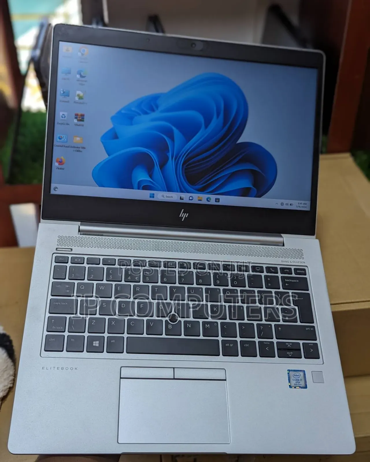 New Laptop HP EliteBook 840 G5 16GB Intel Core I7 SSD 256GB