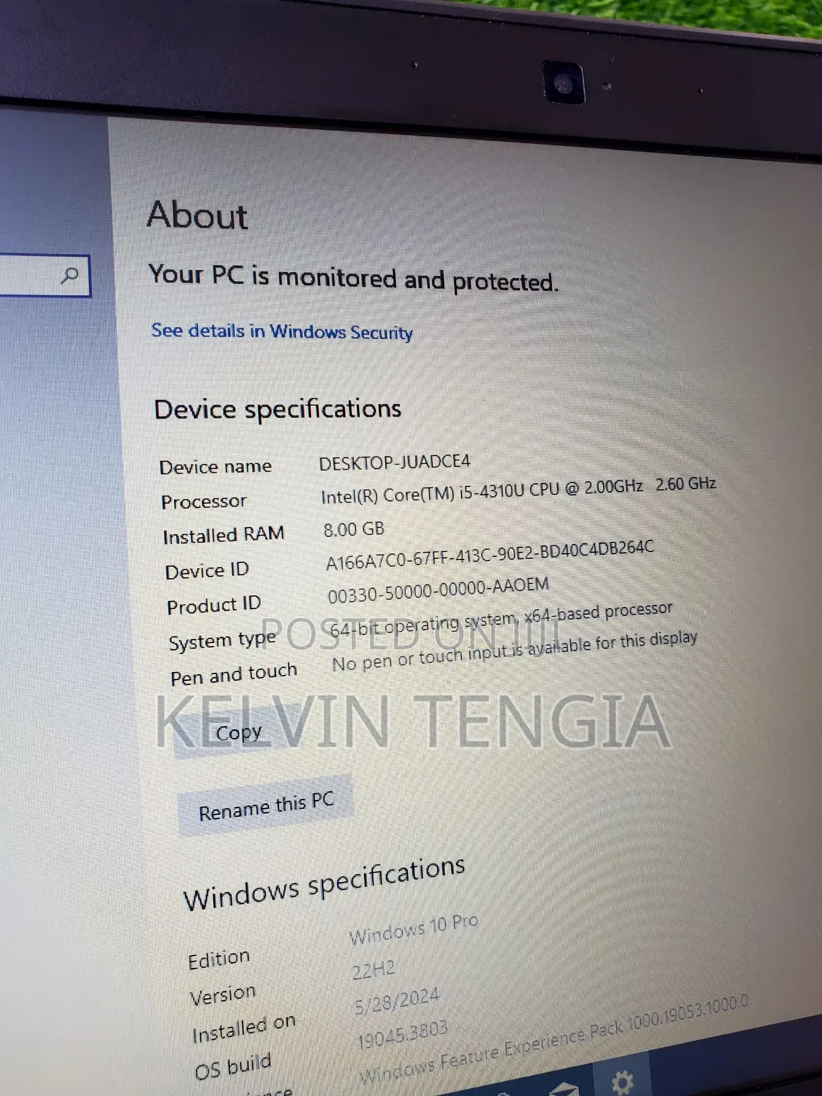 Laptop Dell Latitude E7240 8GB Intel Core I5 SSD 256GB