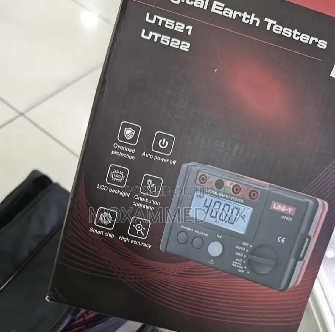 Unit Digital Earth Testers UT521