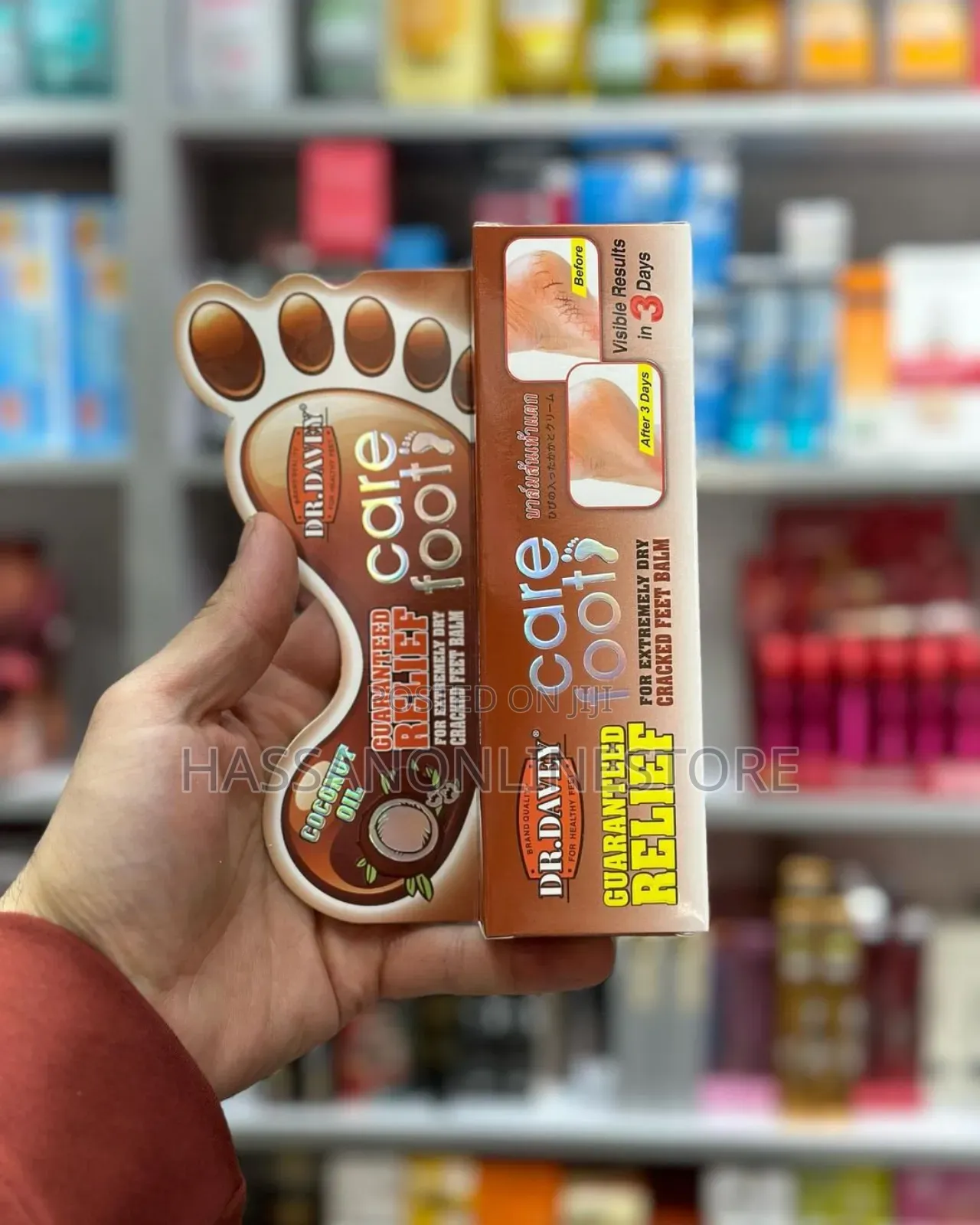 DR. DAVEY Care Foot For Extremely Dry Cracked Feet Balm 100g