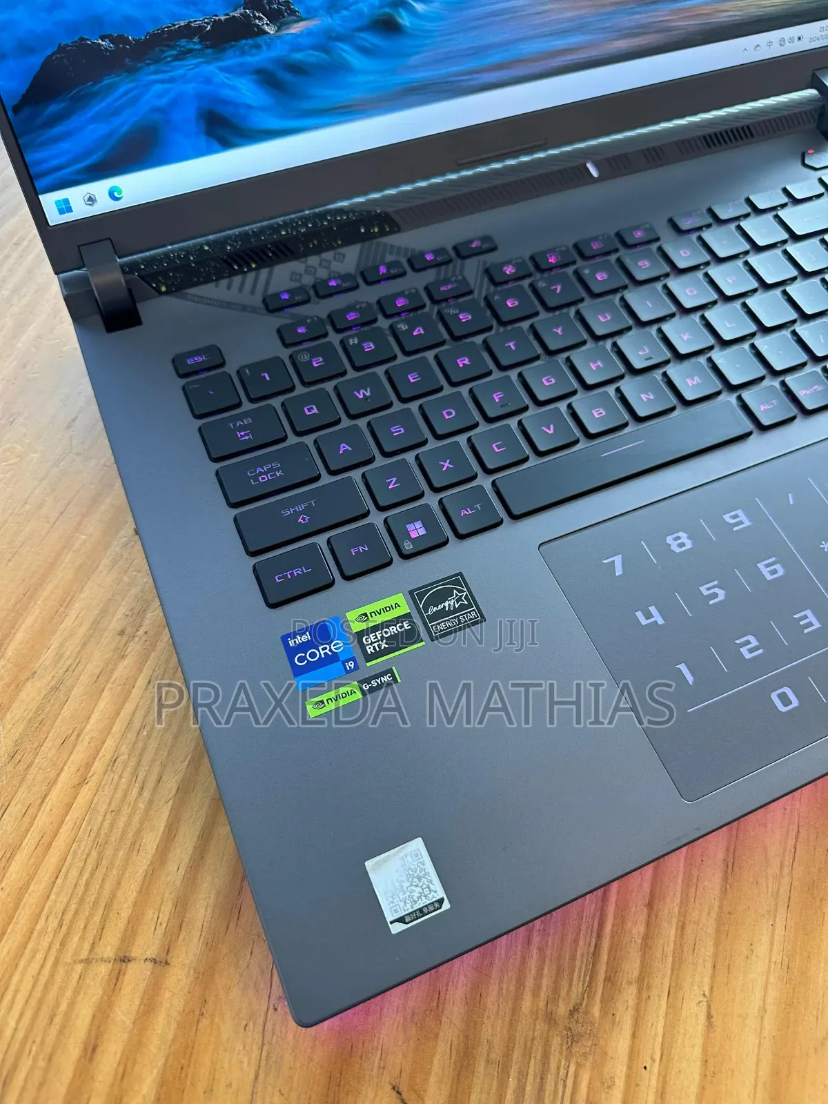 New Laptop Asus ROG Strix G17 16GB AMD Ryzen 9 SSD 1T