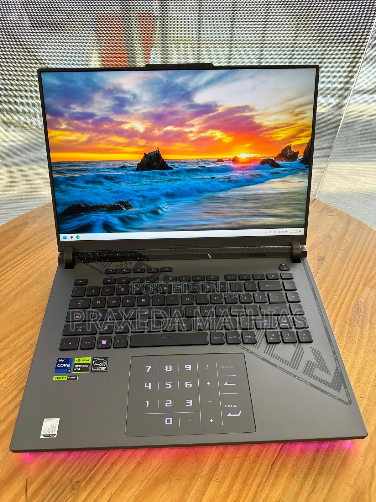 New Laptop Asus ROG Strix G17 16GB AMD Ryzen 9 SSD 1T