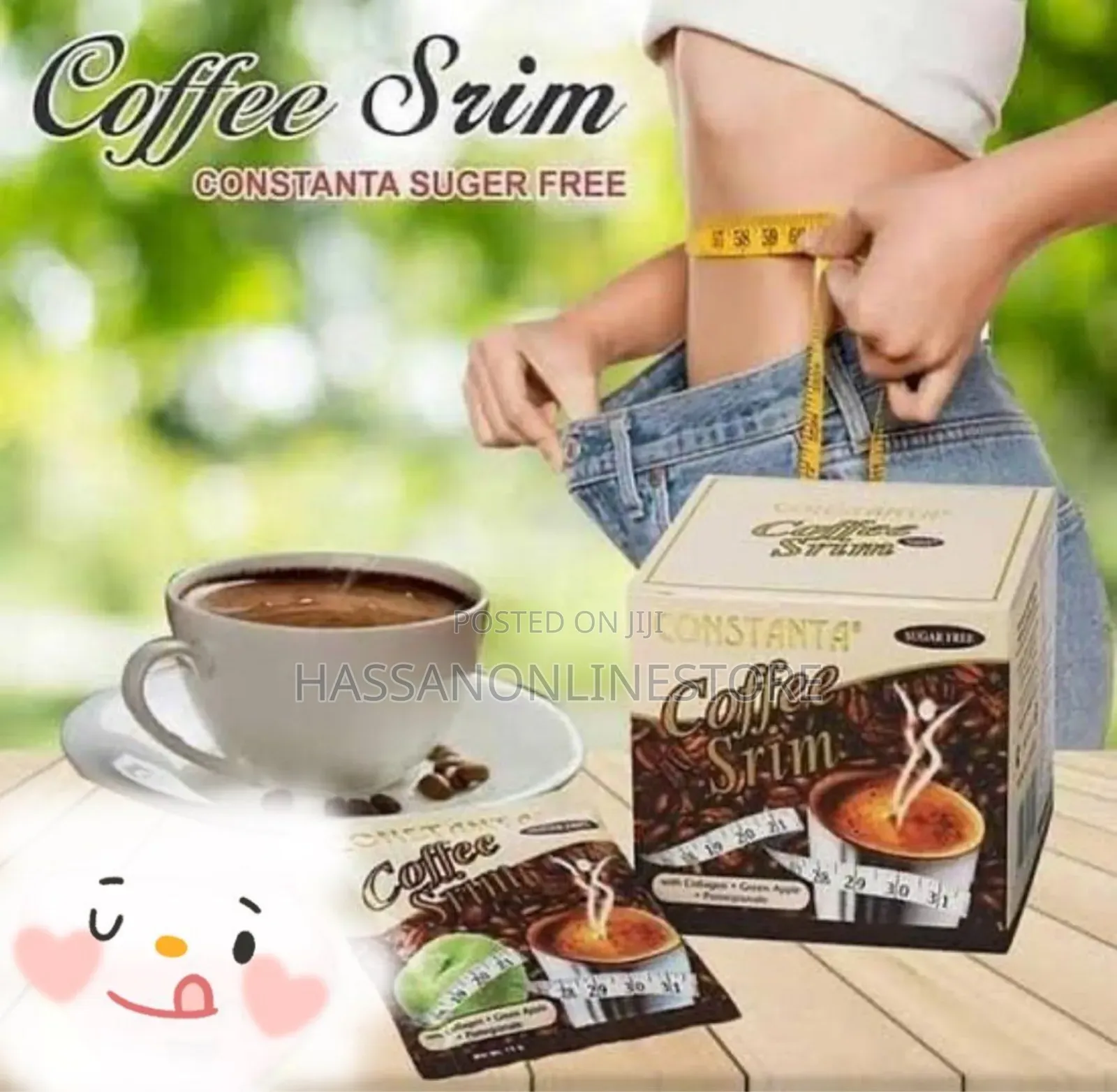 Constanta Coffee Slim Sugar Free Slimming Coffee