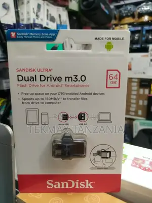 Micro Usb + Usb 3.0 Flash Drive 64GB