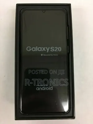 New Samsung Galaxy S20 128 GB Black