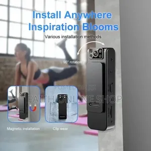 1080P Wearable Wifi Chest Recorder Meeting Camera Sports