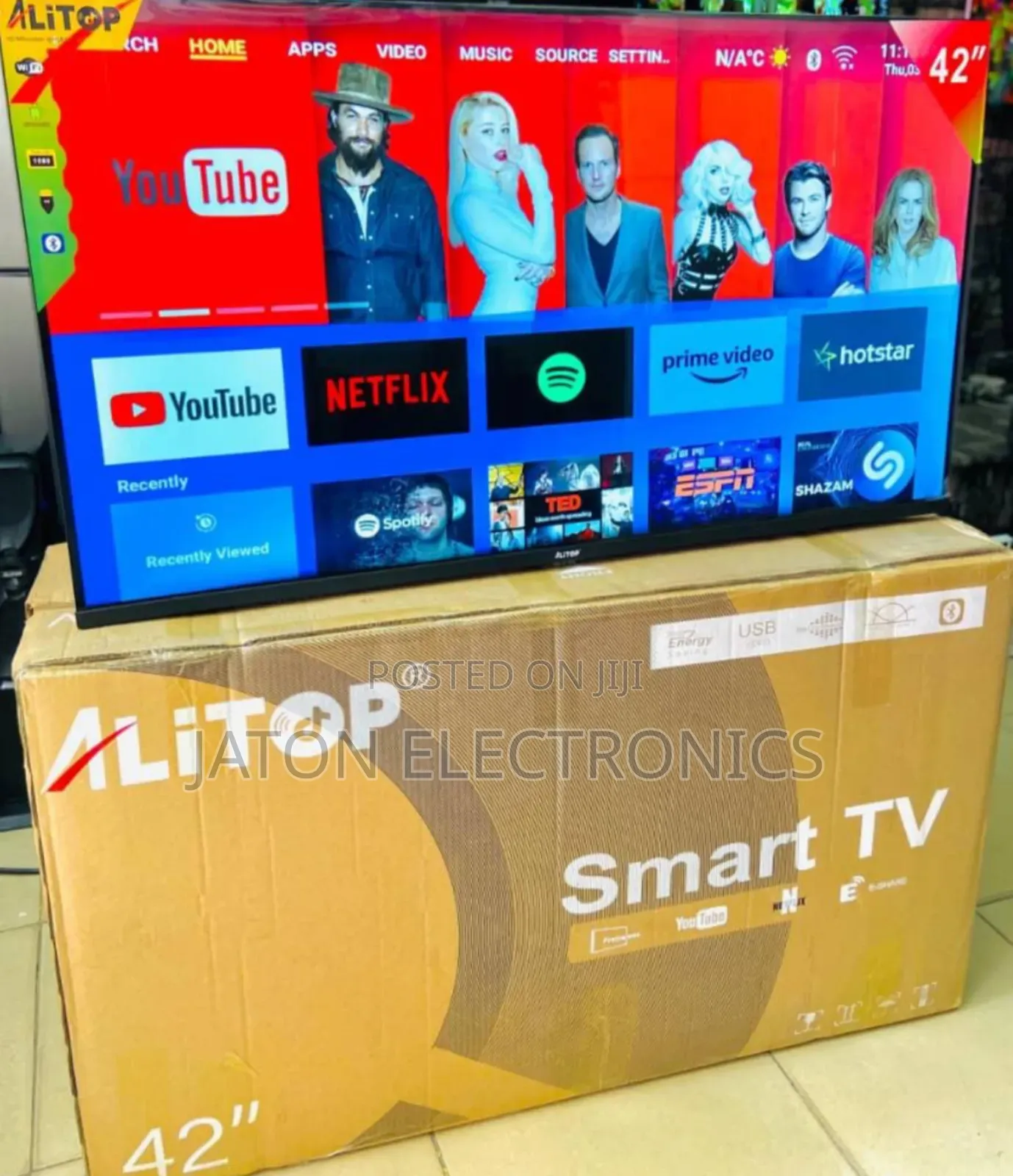 Alitop Smart Tv Inch 42