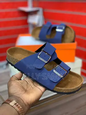 Open Shoes Boss Material Leather