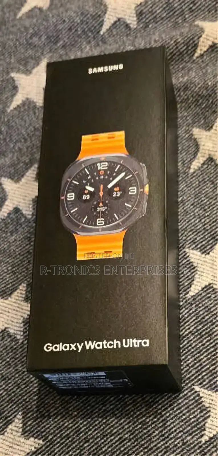 Samsung Galaxy Watch Ultra, Titanium Grey Orange, 47 Mm