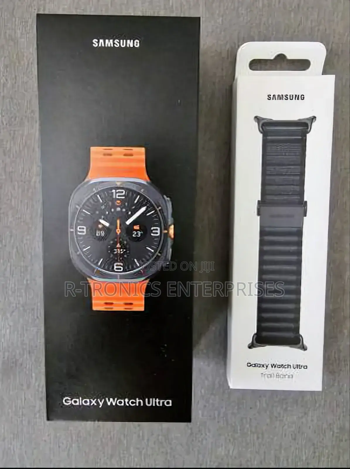 Samsung Galaxy Watch Ultra, Titanium Grey Orange, 47 Mm