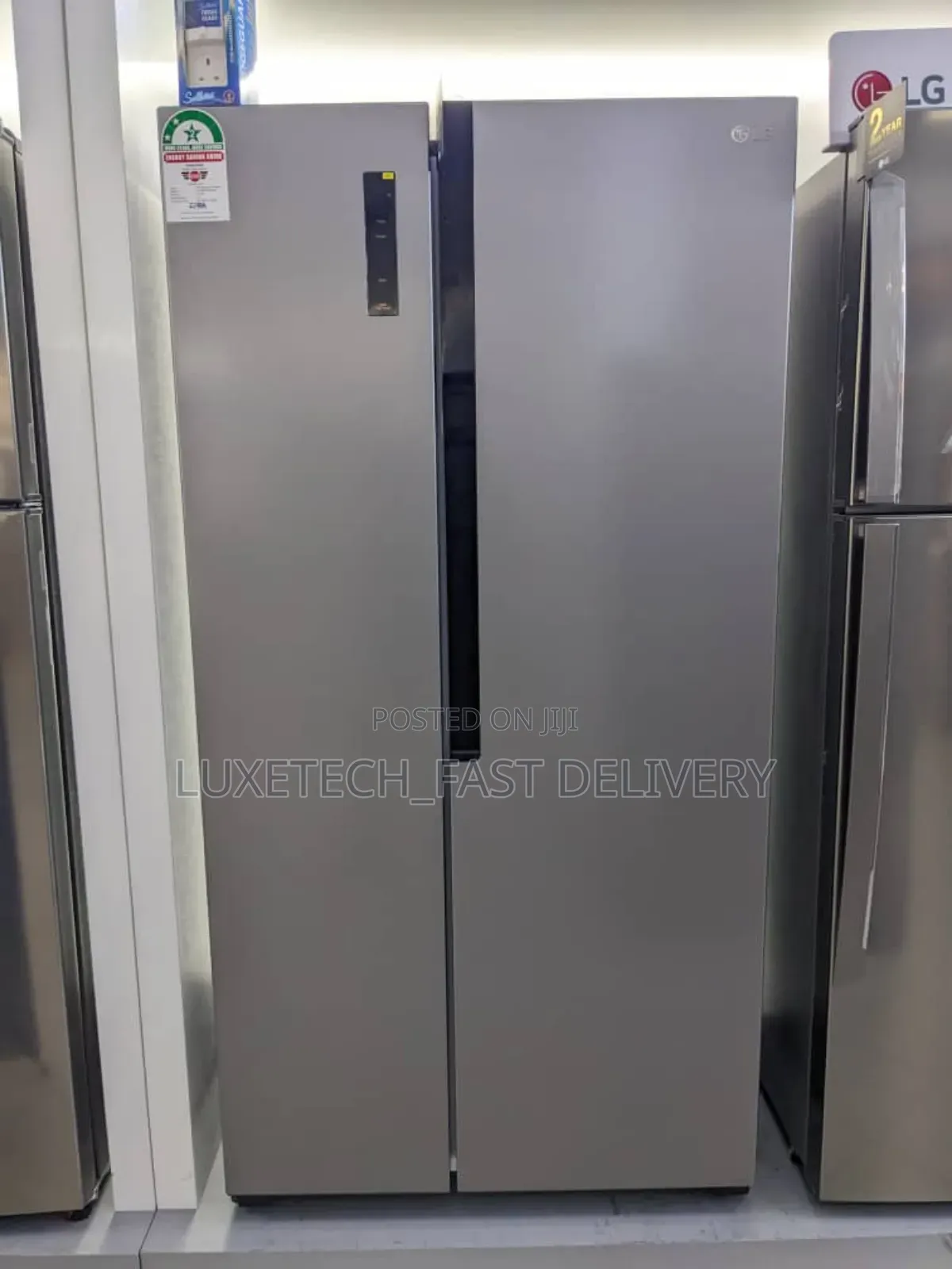 LG 519L Side by Side Refrigerator |Smart Inverter Non-Frost