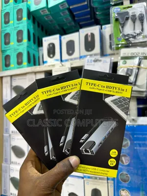 *USB C Hub 5 in 1 Hub