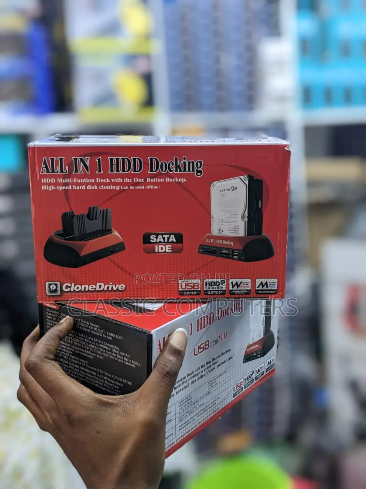 Docking Station , SATA to SATA Ports With USB 3.0 at 