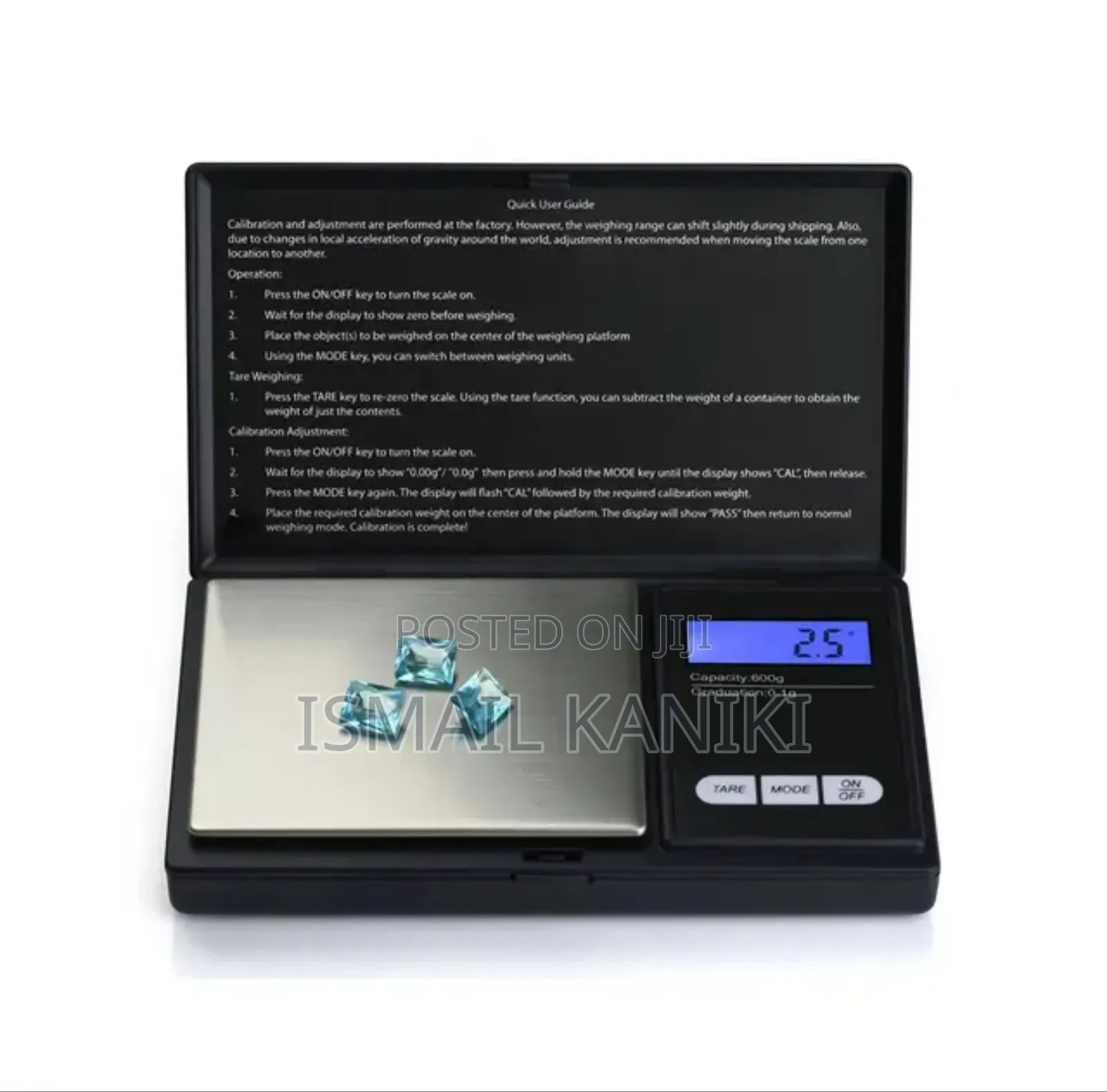 Dinitial Pocket Scale